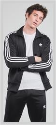 Adicolor Classics Firebird Ανδρική Φούτερ Ζακέτα με Τσέπες Μαύρη Adidas