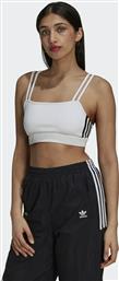 Adicolor Classics Γυναικείο Αθλητικό Μπουστάκι Λευκό Adidas