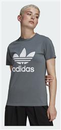 Adicolor Classics Trefoil Γυναικείο T-shirt Blue Oxide με Στάμπα Adidas