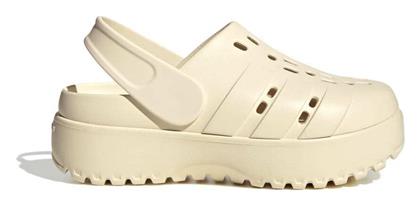 adidas Adilette Clog Γυναικεία Σαμπό Μπεζ - Adidas