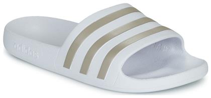 adidas Adilette Slides Cloud White / Platinum Metallic - Adidas