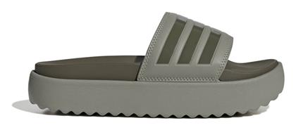 adidas Adilette Slides με Πλατφόρμα Olive - Adidas