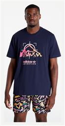 Adventure Ride Ανδρικό T-shirt Legend Ink με Στάμπα Adidas