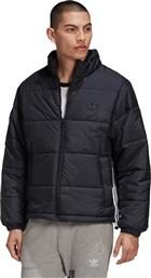 Adidas Ανδρικό Μπουφάν Puffer για Χειμώνα Μαύρο από το Cosmossport