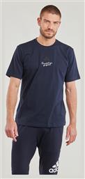 Ανδρικό T-shirt Κοντομάνικο Navy Μπλε Adidas