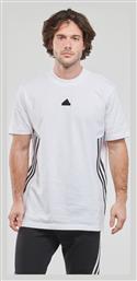 Ανδρικό T-shirt Λευκό με Στάμπα Adidas