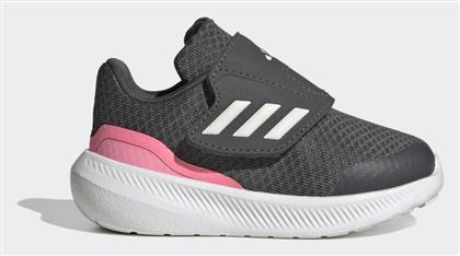 Runfalcon 3.0 AC I Αθλητικά Παιδικά Παπούτσια Running με Σκρατς Grey Six / Crystal White / Beam Pink Adidas