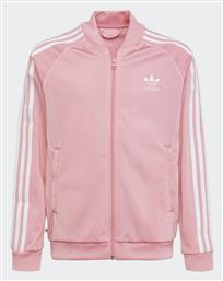 Adidas Αθλητική Παιδική Ζακέτα Ροζ Adicolor από το Cosmossport
