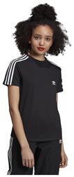 Αθλητικό Γυναικείο T-shirt Μαύρο Adidas