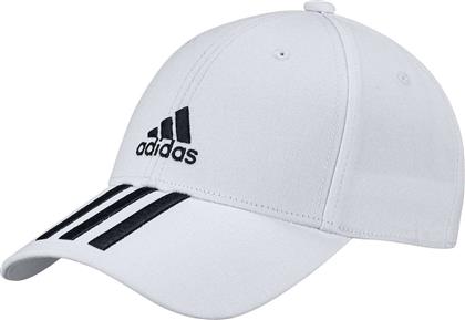 Adidas Baseball 3-Stripes Twill Γυναικείο Jockey Λευκό