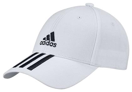 adidas Baseball 3-Stripes Twill Γυναικείο Jockey Λευκό - Adidas
