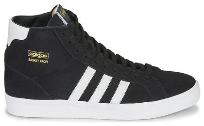 Adidas Basket Profi Μποτάκια Core Black / Cloud White / Gold Metallic από το Spartoo