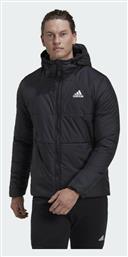 adidas BSC 3-Stripes Μπουφάν Puffer Μαύρο - Adidas