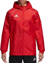 Adidas Core 18 Ανδρικό Χειμωνιάτικο Μπουφάν Αδιάβροχο Κόκκινο από το SportGallery