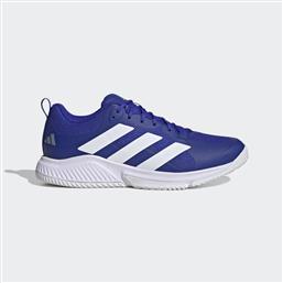 Court Team Bounce 2.0 Αθλητικά Παπούτσια Βόλεϊ Lucid Blue / Cloud White / Silver Metallic Adidas