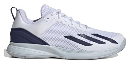 Courtflash Speed Ανδρικά Παπούτσια Τένις Λευκά Adidas