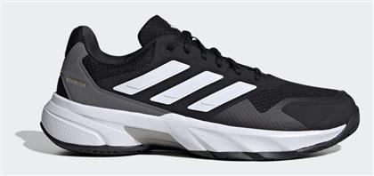 adidas Courtjam Control 3 Ανδρικά Παπούτσια Τένις για Χωμάτινα Γήπεδα Μαύρα - Adidas