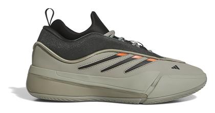 adidas Dame 9 Μπασκετικά Παπούτσια Silver Pebble / Legend Ivy / Impact Orange - Adidas