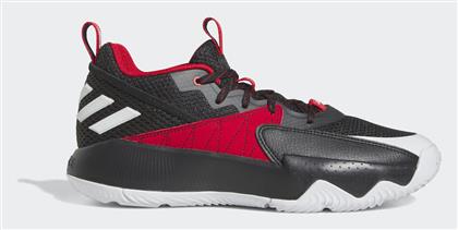 adidas Dame Certified Χαμηλά Μπασκετικά Παπούτσια Scarlet / White / Black - Adidas
