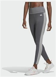 Designed To Move 7/8 Yoga Γυναικείο Cropped Κολάν Ψηλόμεσο Dark Grey Heather Adidas