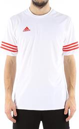 Adidas Entrada 14 Αθλητικό Ανδρικό T-shirt Λευκό με Λογότυπο από το HallofBrands