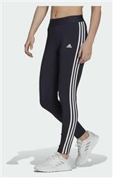 Essentials 3 Stripes Γυναικείο Μακρύ Κολάν Ψηλόμεσο Legend Ink Adidas