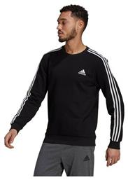 Essentials Ανδρικό Φούτερ Fleece Μαύρο Adidas