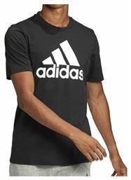 Adidas Essentials Ανδρικό T-shirt Κοντομάνικο Μαύρο από το Athletix
