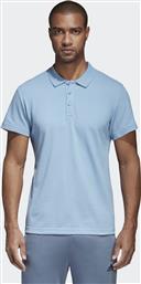 Adidas Essentials Basic Ανδρική Μπλούζα Polo Κοντομάνικη Μπλε από το Plus4u