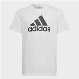 Adidas Essentials Big Logo Παιδικό T-shirt Λευκό από το Spartoo