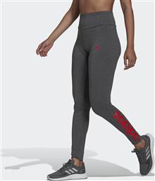Adidas Essentials Γυναικείο Μακρύ Κολάν Ψηλόμεσο Dark Grey Heather/ Vivid Red από το Spartoo