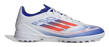adidas F50 League Ποδοσφαιρικά Παπούτσια με Σχάρα Cloud White / Solar Red / Lucid Blue - Adidas