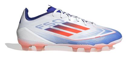 adidas F50 Pro Ποδοσφαιρικά Παπούτσια με Τάπες MG Cloud White / Solar Red / Lucid Blue - Adidas