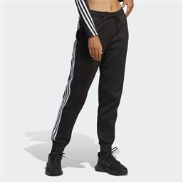 Adidas Future Icons 3-Stripes Παντελόνι Γυναικείας Φόρμας με Λάστιχο Μαύρο από το Spartoo
