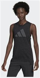 Future Icons Winners 3.0 Γυναικεία Μπλούζα Αμάνικη Black Melange Adidas