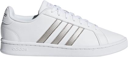 Adidas Grand Court Γυναικεία Sneakers Cloud White / Platin Metallic από το SportsFactory