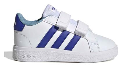 adidas Grand Court Παιδικά Sneakers Cloud White / Lucid Blue / Preloved Blue - Adidas