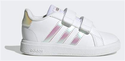 adidas Grand Court Παιδικά Sneakers Cloud White / Iridescent - Adidas