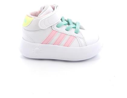 adidas Grand Court Παιδικά Sneakers High Λευκά - Adidas