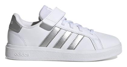 adidas Grand Court Παιδικά Sneakers Matte Silver / Cloud White - Adidas
