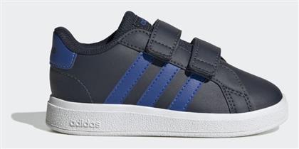 adidas Grand Court Παιδικά Sneakers Navy Μπλε - Adidas