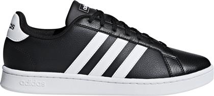 Adidas Grand Court Unisex Sneakers Μαύρα από το SportsFactory