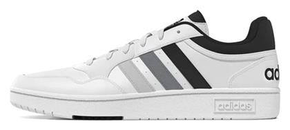 Hoops 3.0 Ανδρικά Sneakers Λευκά Adidas