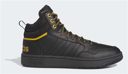 Hoops 3.0 Ανδρικά Sneakers Μαύρα Adidas