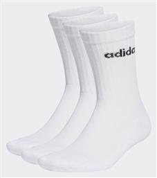 adidas Linear Αθλητικές Κάλτσες 3 Ζεύγη - Adidas