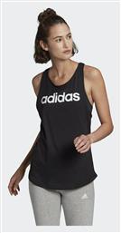 Loungewear Essentials Γυναικεία Μπλούζα Αμάνικη Μαύρη Adidas