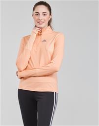 Adidas Μακρυμάνικη Γυναικεία Αθλητική Μπλούζα σε Πορτοκαλί χρώμα από το Plus4u
