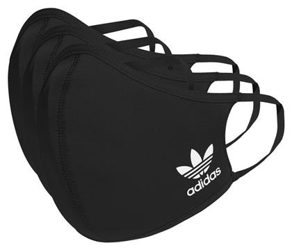 Adidas Μάσκα Προστασίας Υφασμάτινη M/L σε Μαύρο χρώμα HB7851 3τμχ