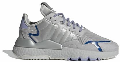 Adidas Nite Jogger Γυναικεία Sneakers Grey Two / Silver Metallic / Dust Purple από το Cosmossport