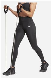 adidas Optime Full-length Training Γυναικείο Μακρύ Κολάν Ψηλόμεσο Μαύρο - Adidas